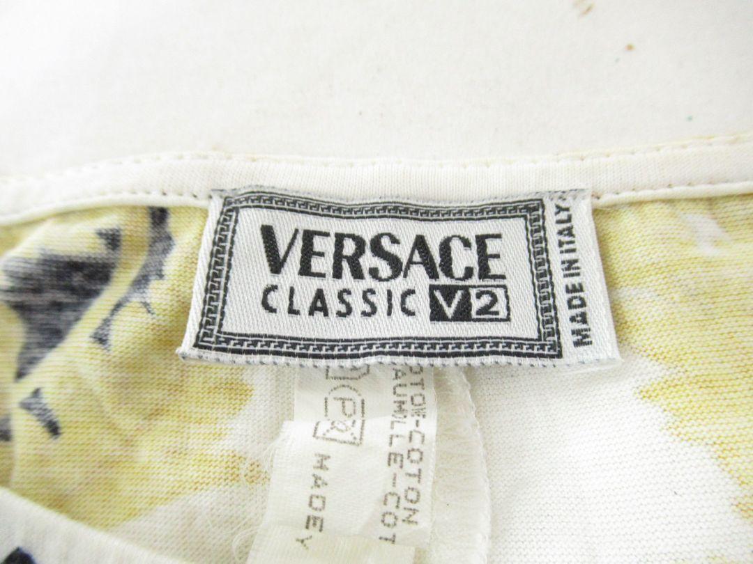 VERSACE ヴェルサーチ チビTシャツ バロック 総柄 限定SALE，定番