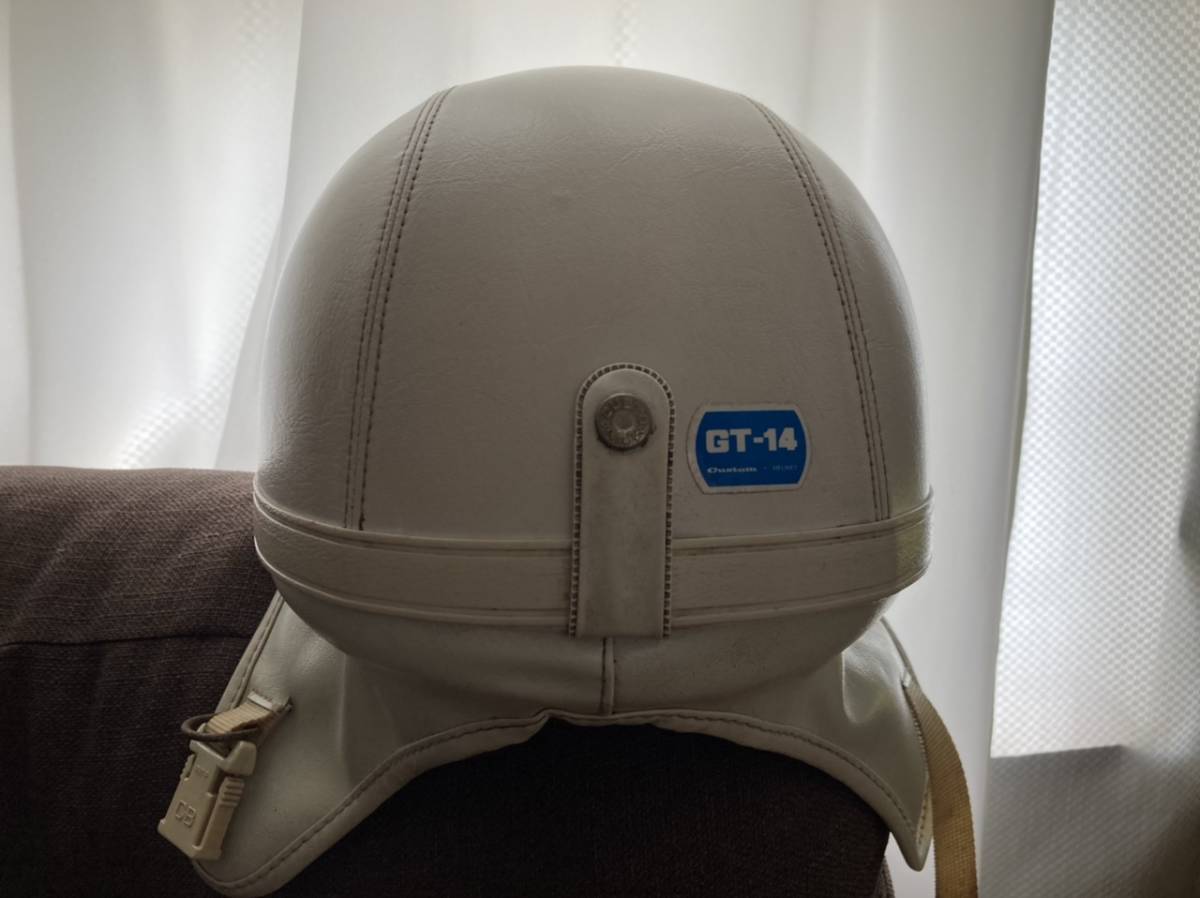 希少当時物 立花カスタム GT-14 昭和半キャップ コルク半 オバヘル 旧 