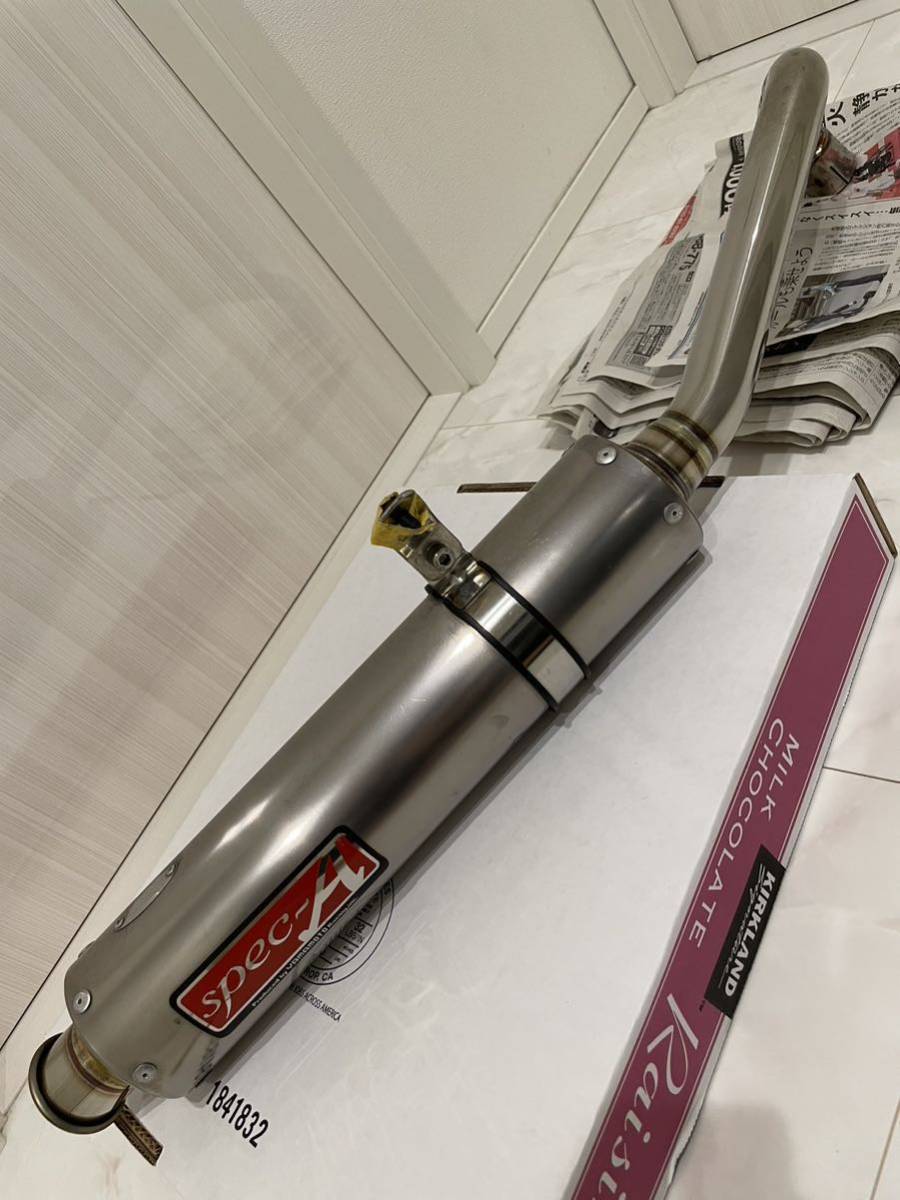 SPEC-A スリップオンマフラーチタンサイレンサー YAMAMOTO RACING