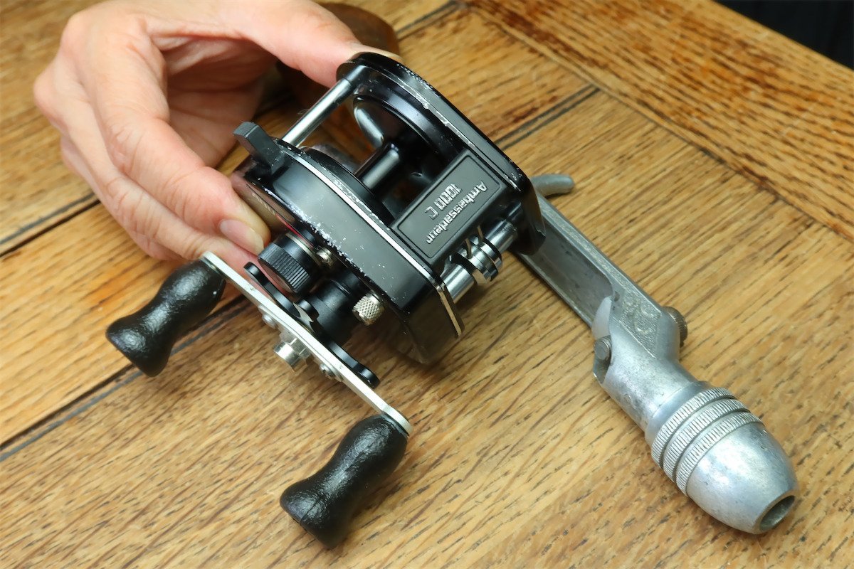 バス釣り ABU 1000C オールドアブ バス トラウト 渓流釣りに / 1500C 2500C