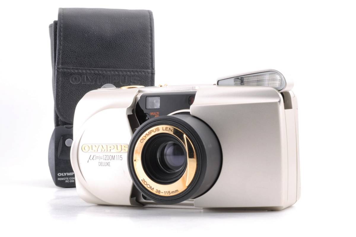 カメラ、光学機器 OLYMPUS μ[mju:] ZOOM 115 DELUXE コンパクト