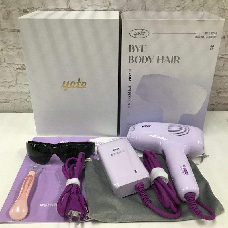 yete エイティー 家庭用脱毛器 BE932A 未使用品 YETY 家庭用脱毛器