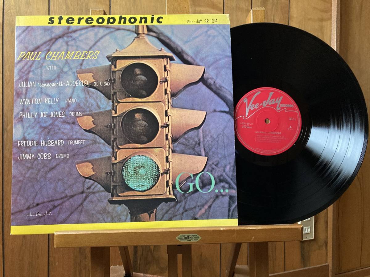 LP】PAUL CHAMBERS， GO， VEE JAY， UXP-81-JY， 1959年録音，解説