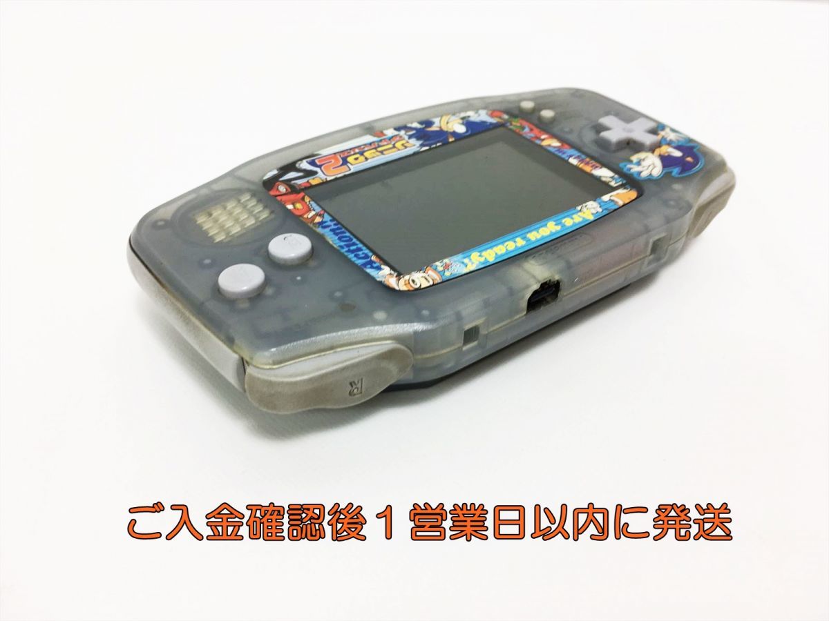 IPS液晶 ゲームボーイアドバンス ミルキーブルー はなはだしく