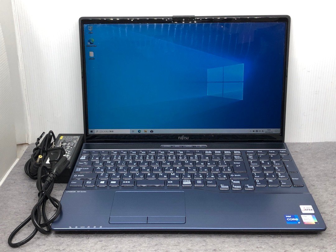 Windowsノート本体 LIFEBOOK AH58 FMVA58E3LN FMVA58E3LN LIFEBOOK メタリックブルー FMV 中古LIFEBOOK AH58
