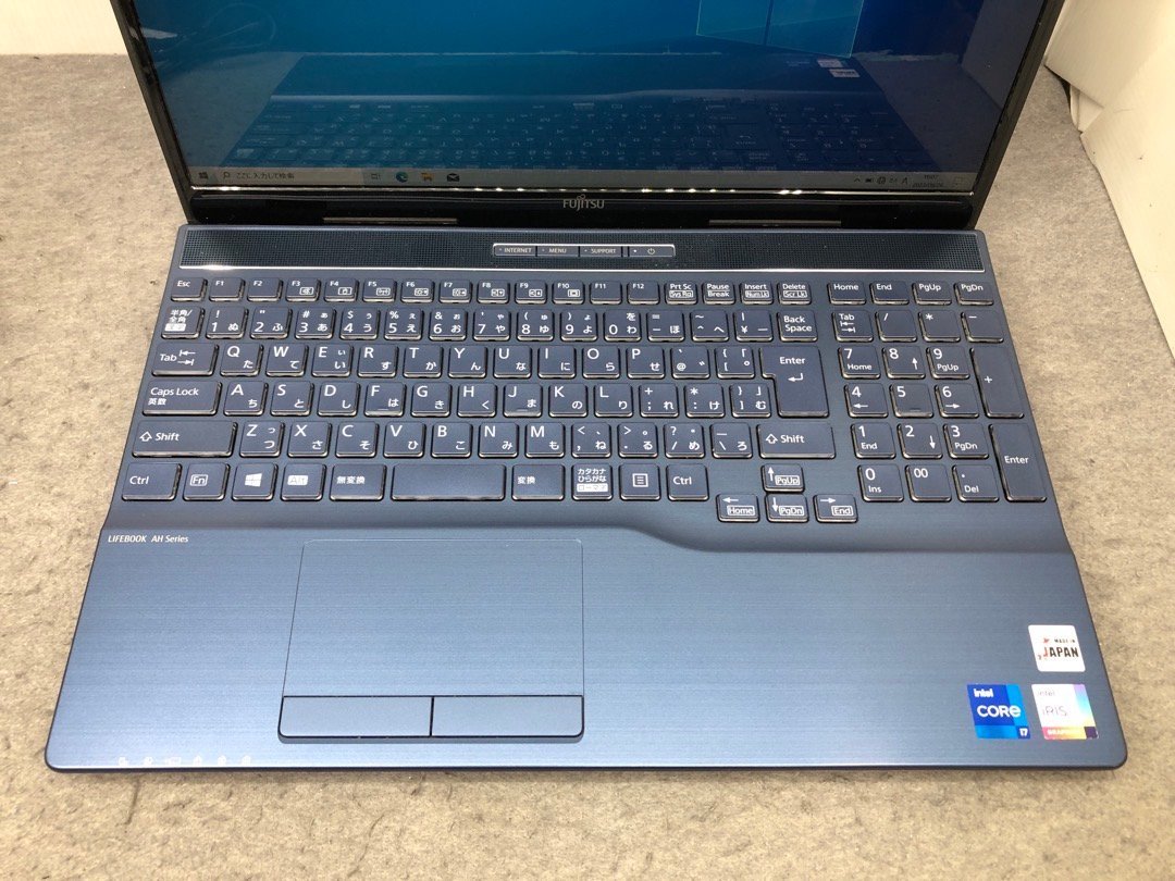 FMVA58E3LN LIFEBOOK メタリックブルー FMV 中古LIFEBOOK AH58