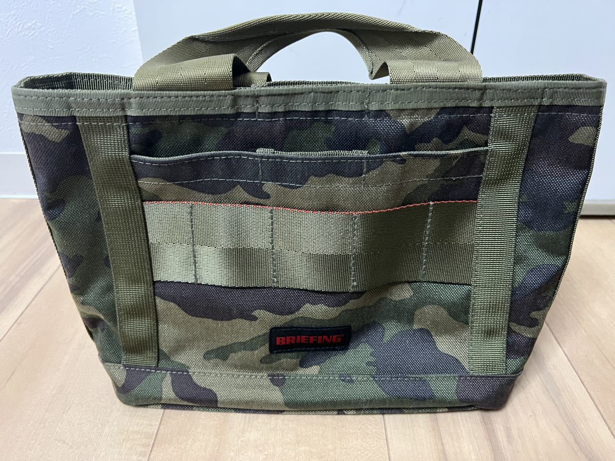 BRIEFING 迷彩ゴルフカートバッグ 美品】【送料無料】BRIEFING ブリーフィング 迷彩 カートバッグ バッグ