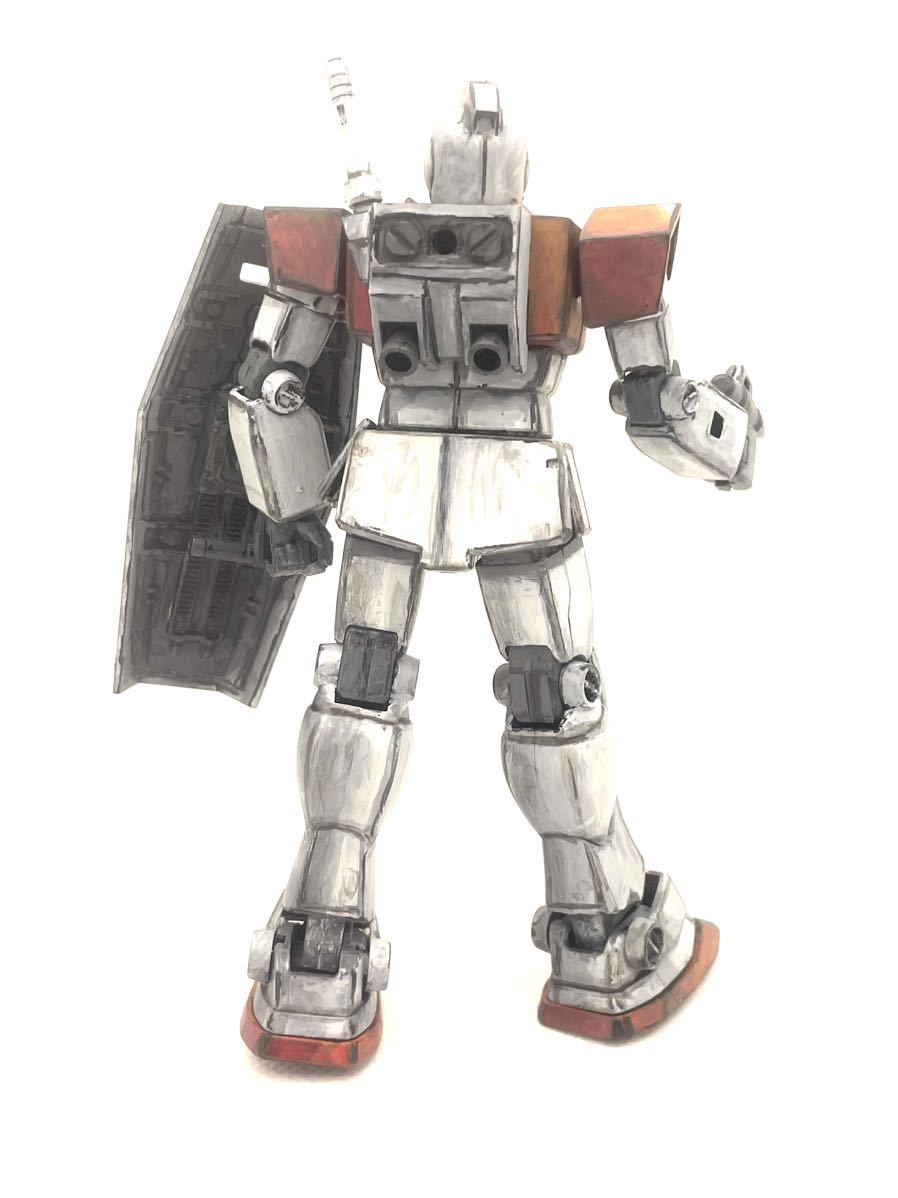 HGUC ジム イラスト風塗装 ガンダム プラモデル ガンプラ HG バンダイ