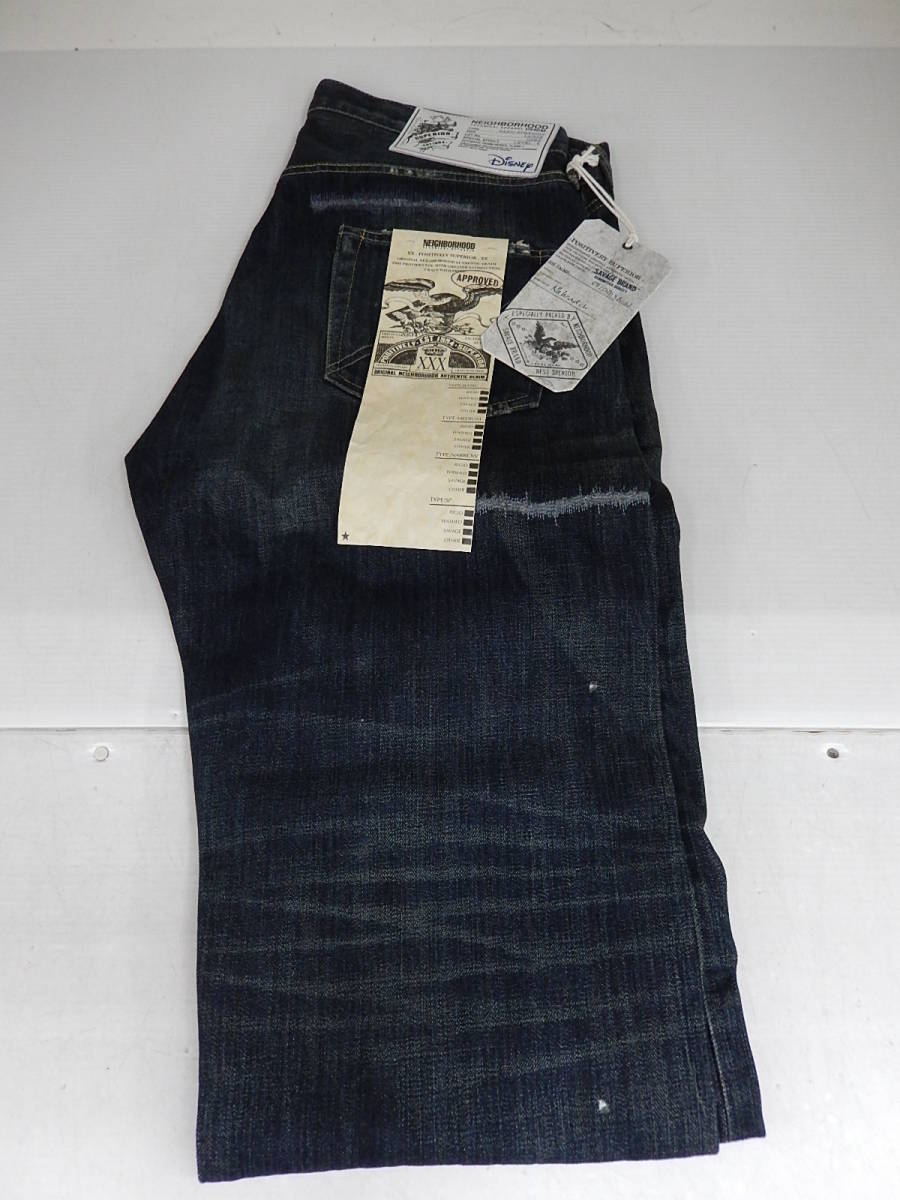 高品質，得価 NEIGHBORHOOD ネイバーフッド 09AW Big Bad SAVAGE BASIC サイズL ディズニー サベージ デニムパンツ(ジーンズ)｜売買されたオークション情報、yahooの商品情報をアーカイブ公開 - オークファン 男性用
