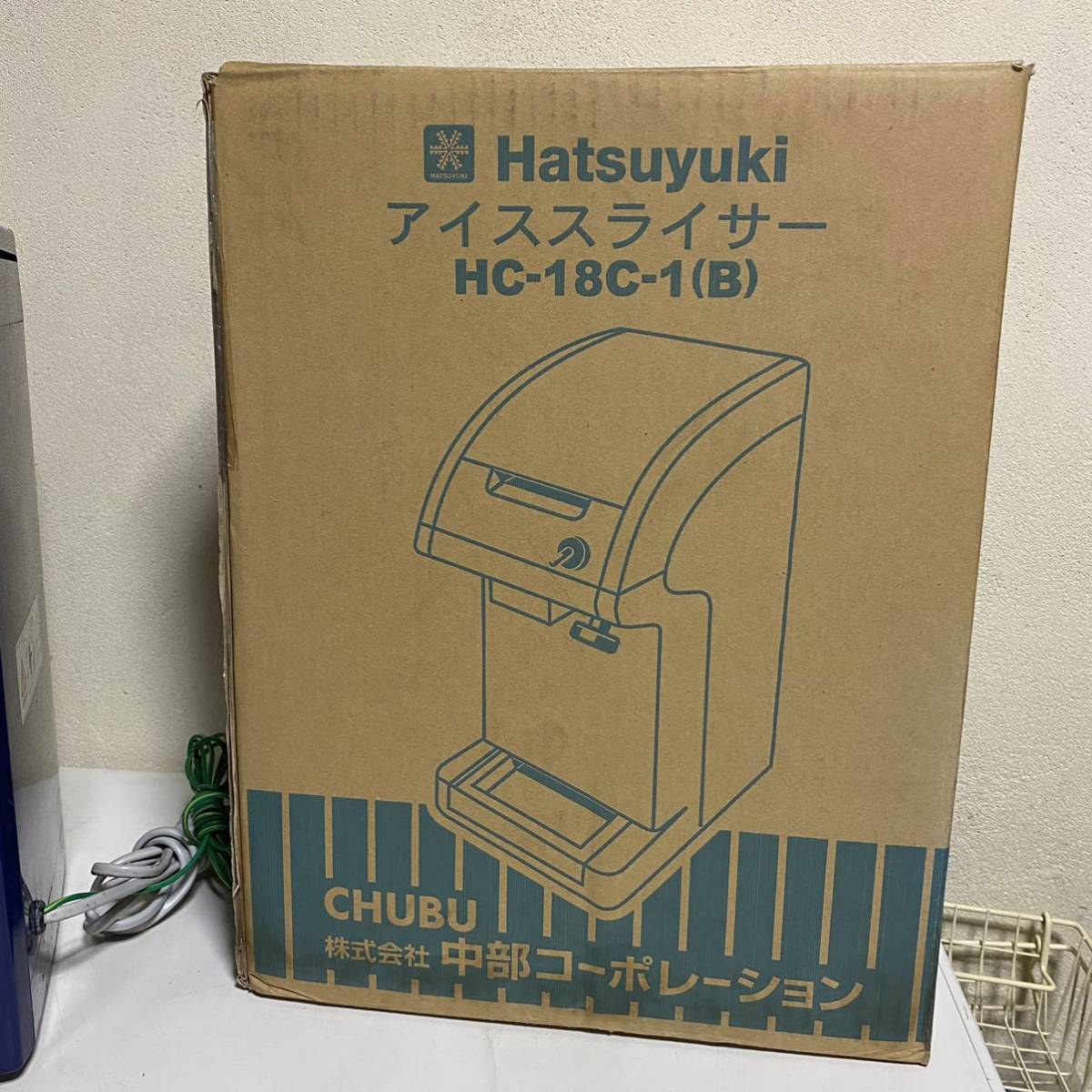 中部コーポレーション 初雪 冷凍肉用 ING350 ミートスライサー CHUBU 