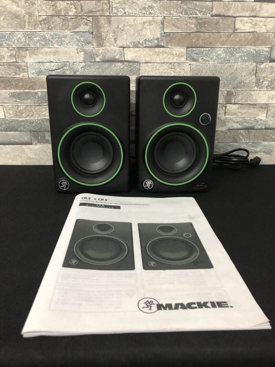 中古 品 ☆MACKIE/マッキー モニタースピーカー CR3☆3インチマルチ 