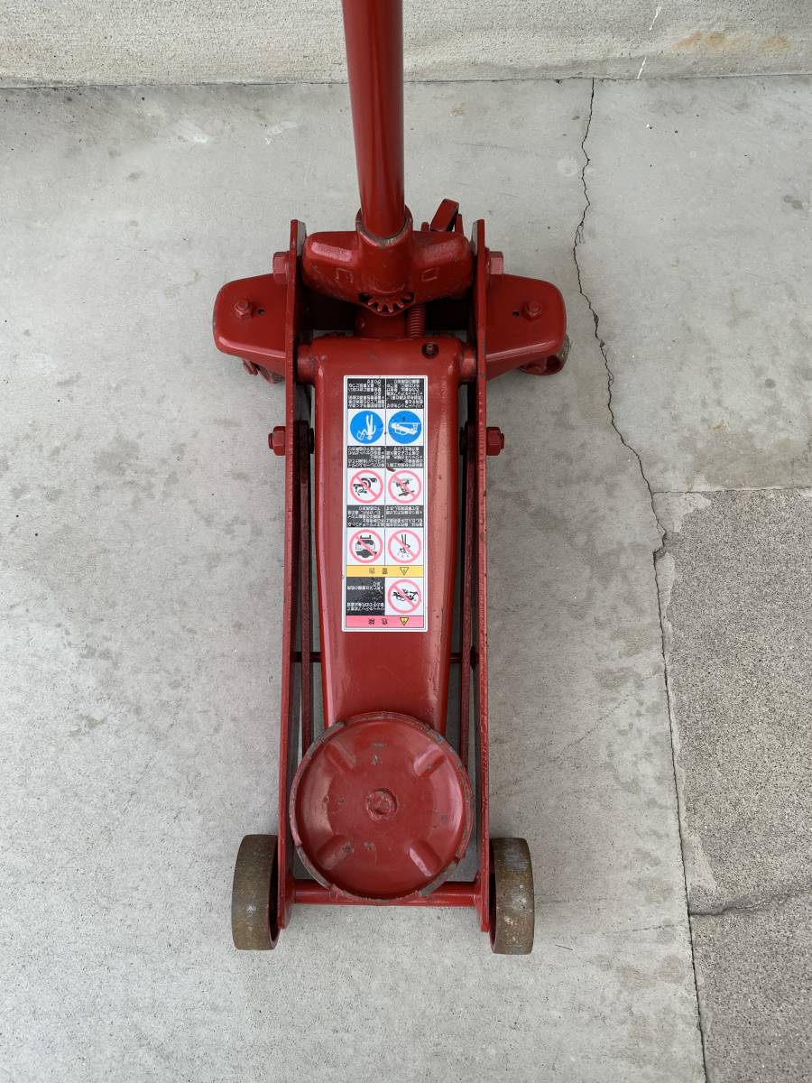 マサダ製作所 サービスジャッキ 2トン SJ-20S-2 中古 作動良好美品 