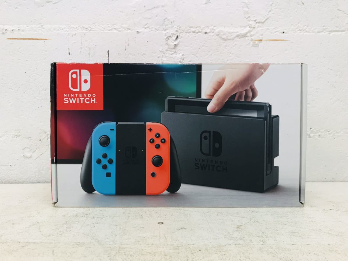 k0629-01☆任天堂 Nintendo Switch 本体 ネオンブルー ネオンレッド