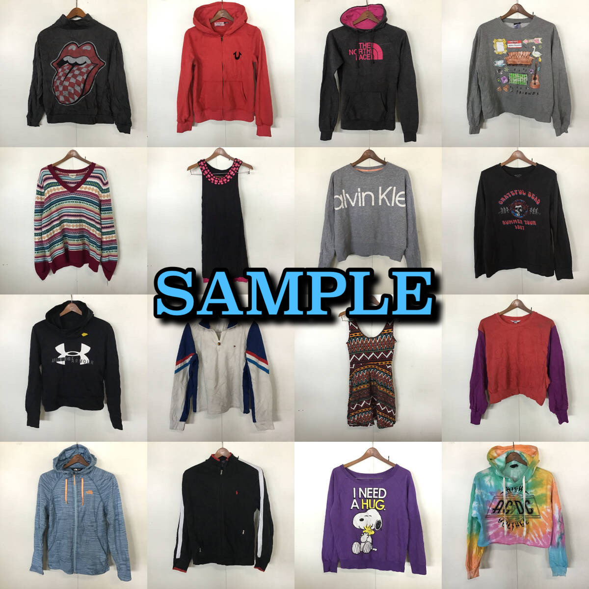 T728】☆ブランド多め☆ アメリカ古着卸オススメLADIES TOPS MIX超大量 