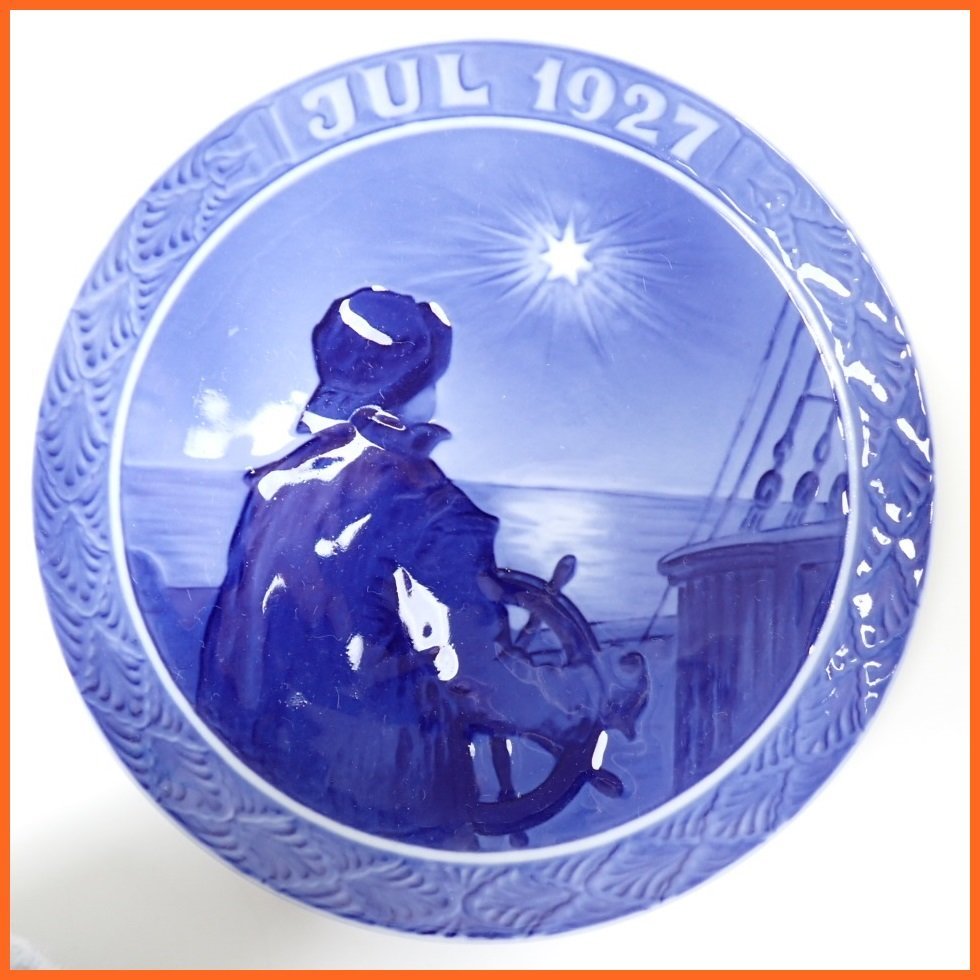 【新作登場，人気セール】 ロイヤルコペンハーゲン 1927年 イヤープレート 船上のクリスマスの夜の海の少年/ポーセリン/飾り皿/アンティーク&1895100044(ロイヤルコペンハーゲン)｜売買されたオークション情報、yahoo ロイヤルコペンハーゲン
