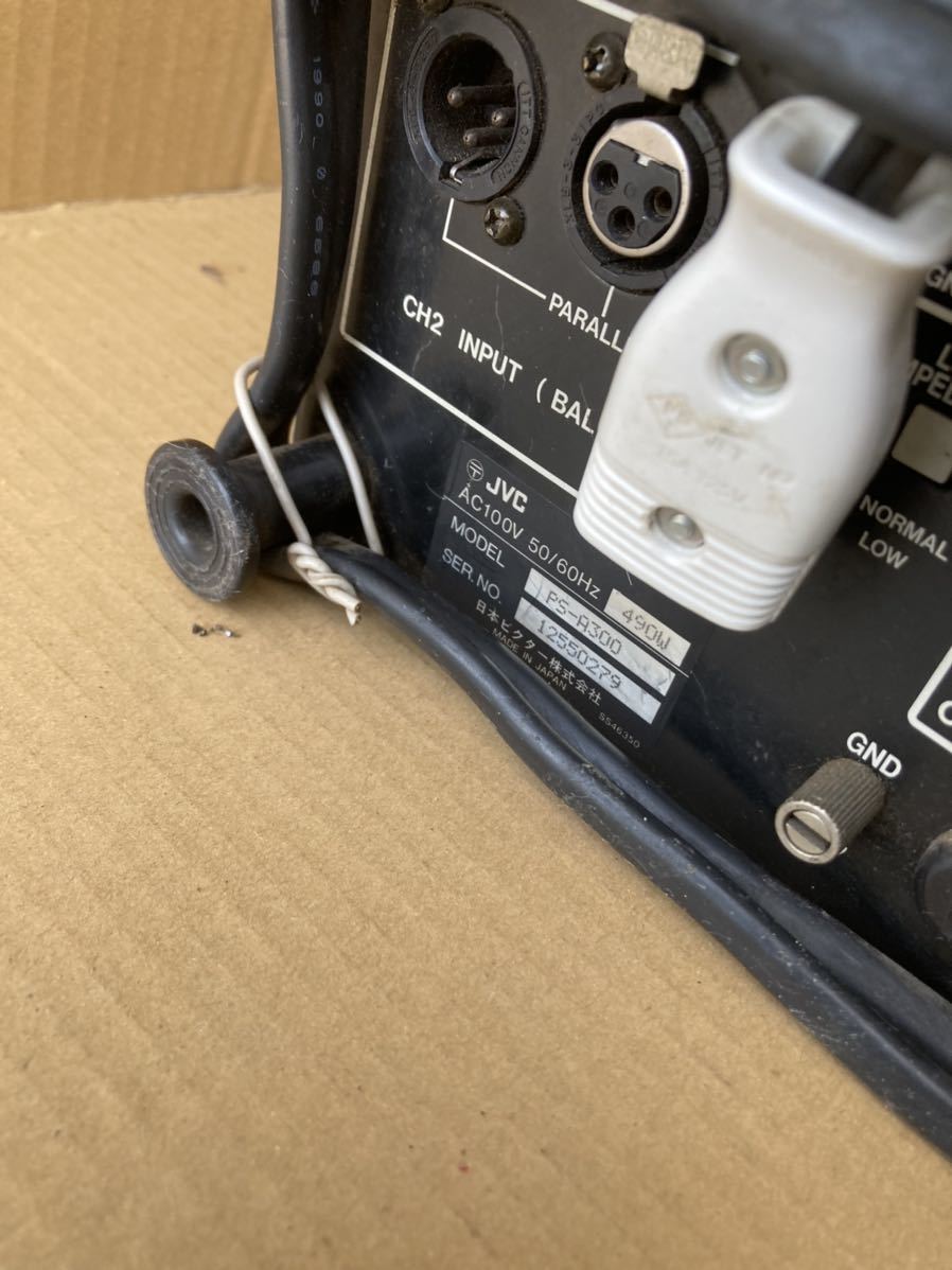 PS-A300 JVC - Yahoo!オークション パワーアンプ Victor 通電確認済み