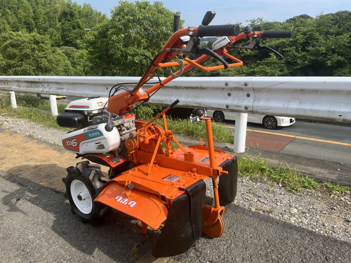 中古品 ＊KUBOTA クボタ TA6-S マイグッデイ 管理機 最大6.2馬力
