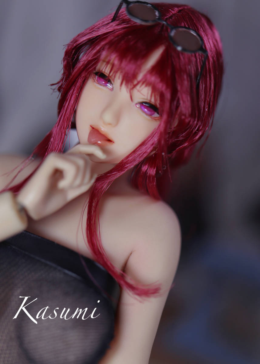 ☆Kasumi☆ 1/6 カスタムドール ヘッド 021 - Yahoo!オークション