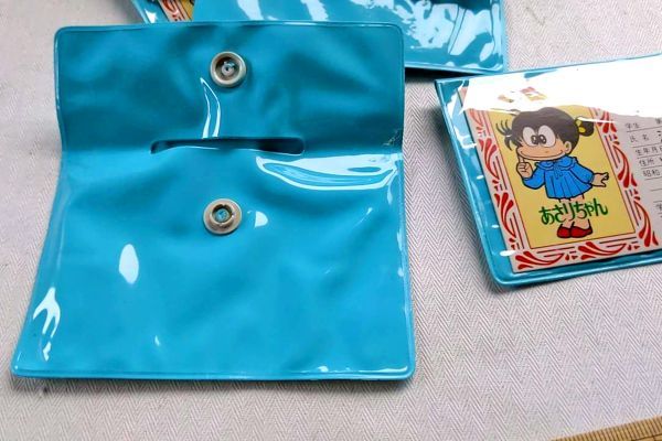 グリコ あさりちゃん 桜貝小学校学生証 ノベルティ おまけ 未使用 当時