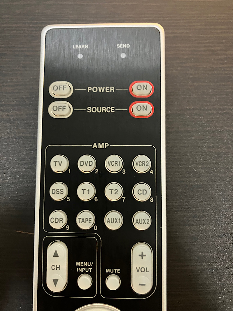 marantz AV8003 AVアンプ リモコン 元箱付き 中古 marantz AV8003 AV