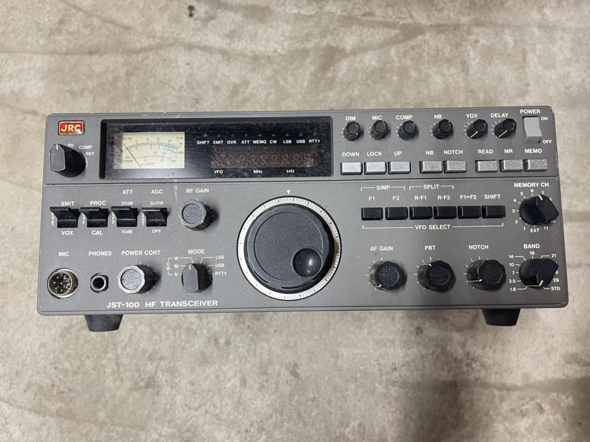 JST-100（JRC， 日本無線、トランシーバー）
