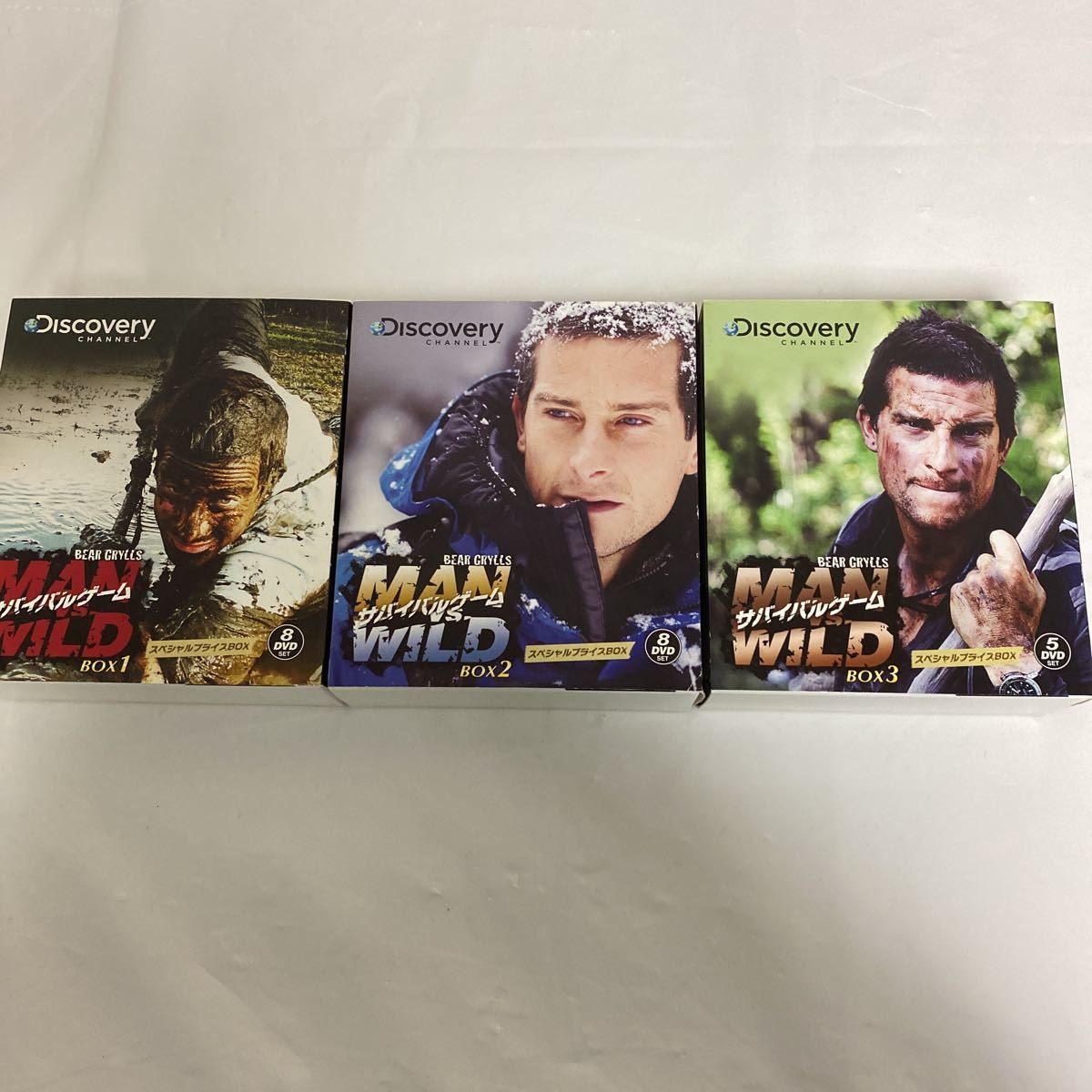 DVD／サバイバルゲーム MAN VS． WILD ボックス1 MAN