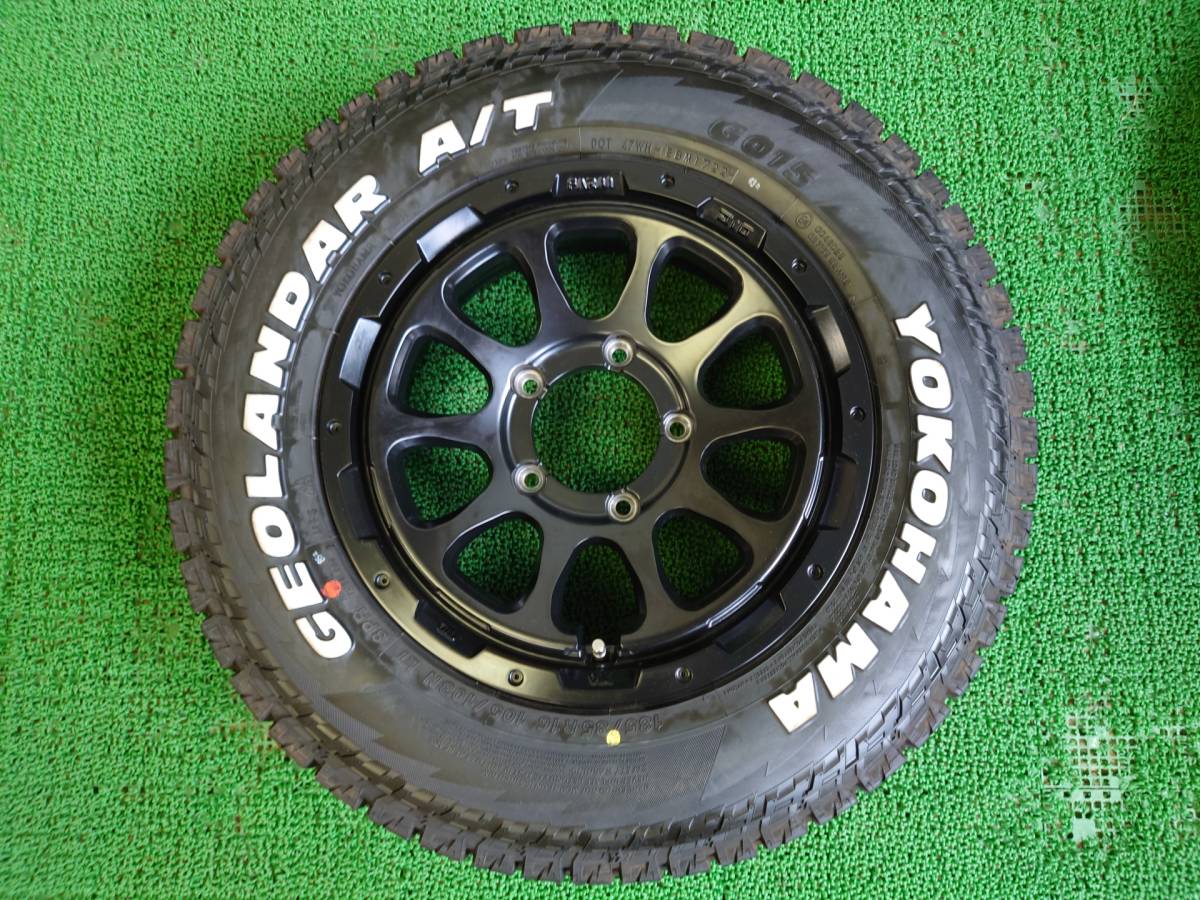 バリ溝 22年製 ヨコハマ GEOLANDAR A/T 185/85R16 105/103N LT 