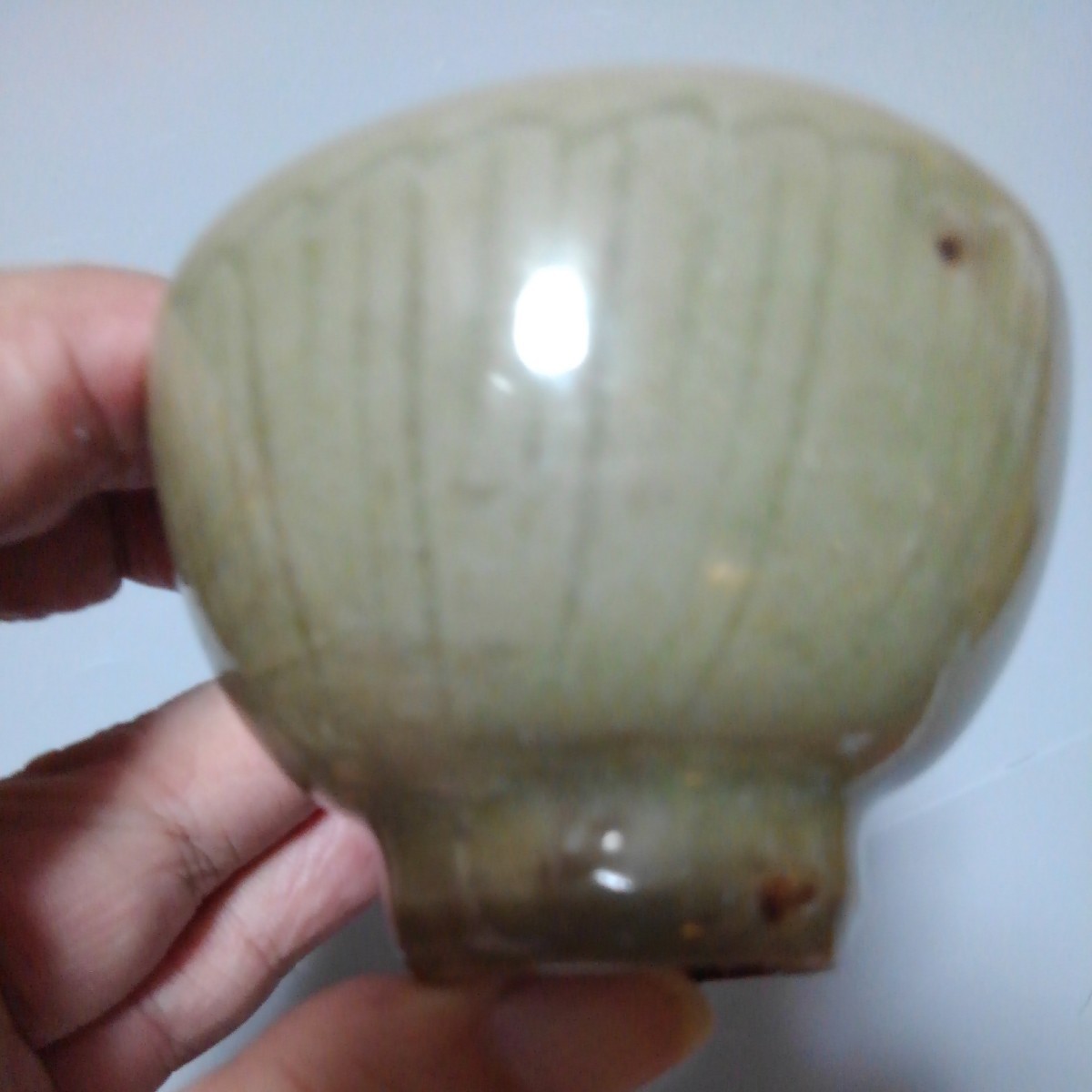 七官青磁盃　　明時代