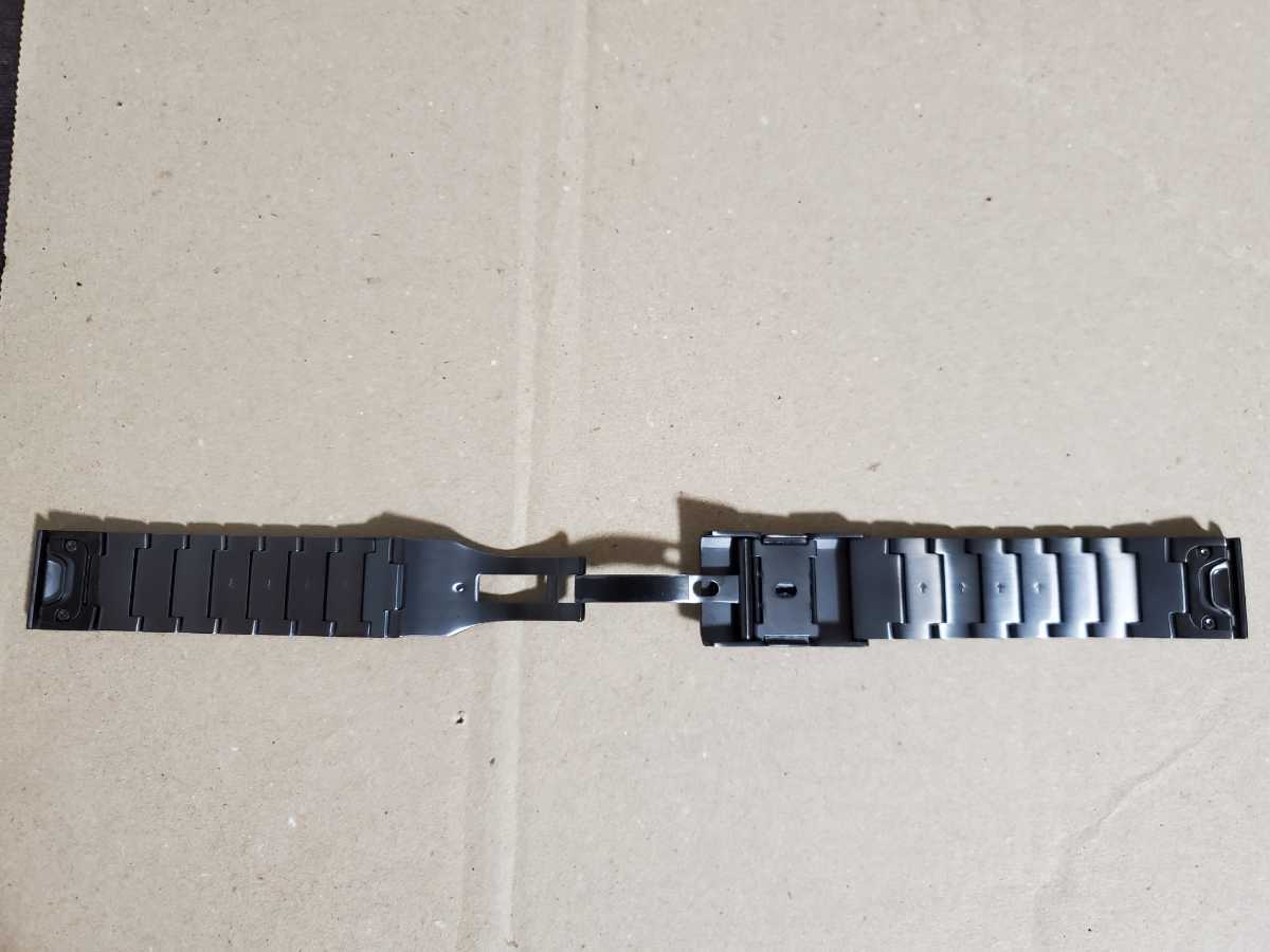 GARMIN 22mm 22ミリ 22 純正 チタン ベルト バンド Fenix 7 6 5