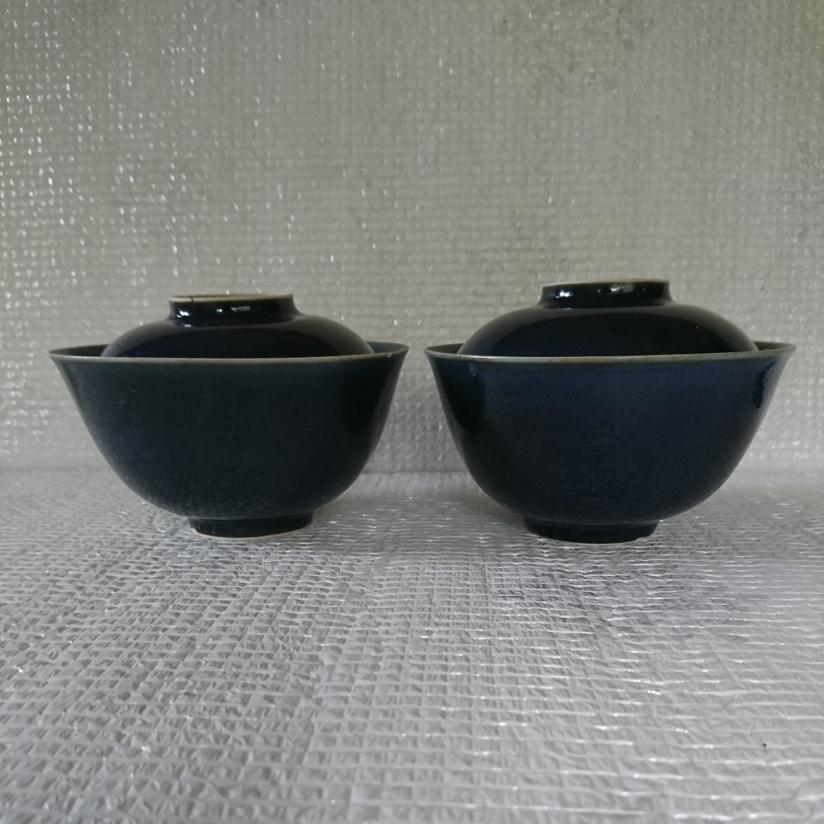 蓋物■中国 古い染付鉢 リボン唐草 蓋鉢 喜 古玩 唐物 古美術 時代物 骨董■ 蓋物□呉須安南 古い染付 安南 丸香合 花唐草 青華 古玩 時代物 骨董品