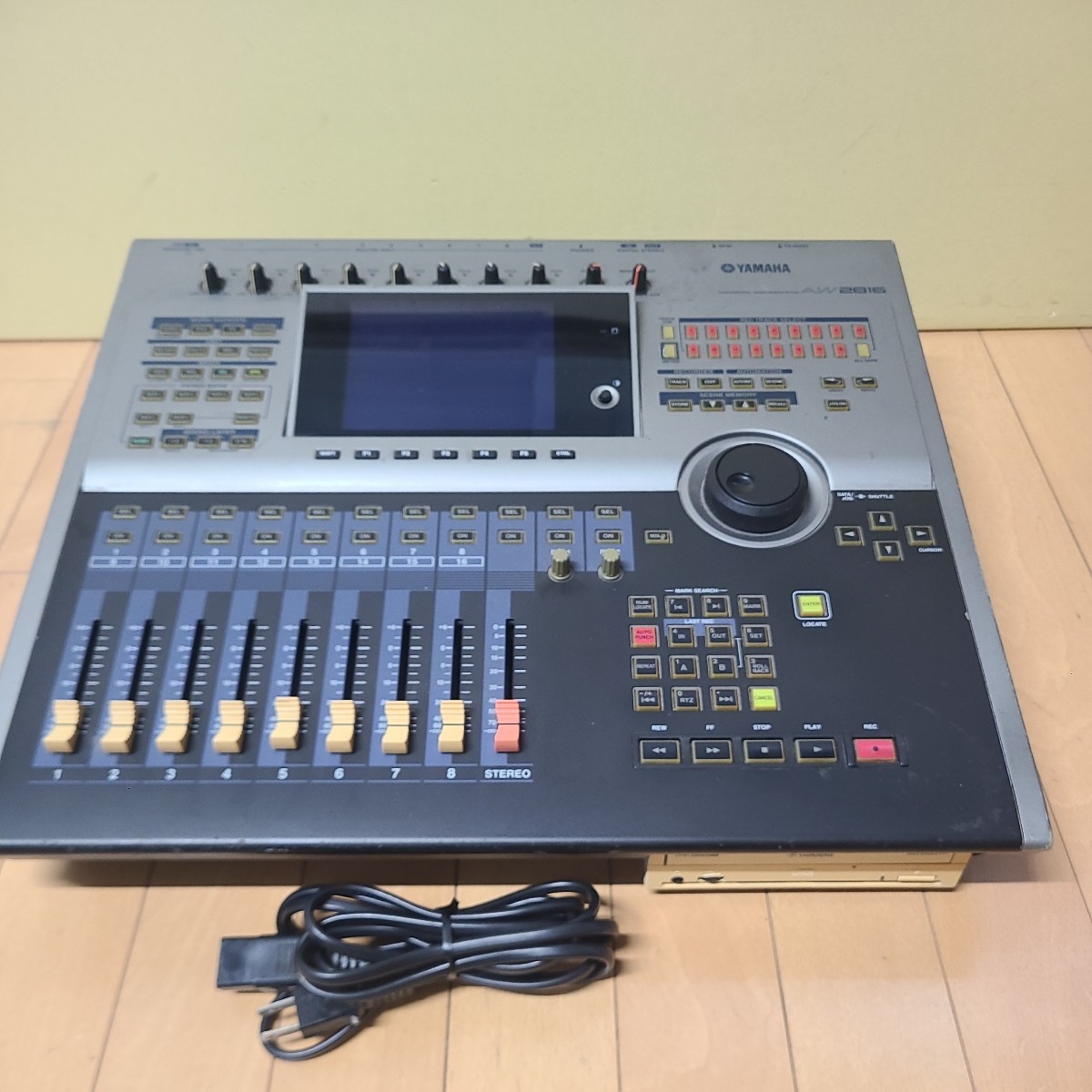 通電確認】ヤマハ YAMAHA AW2816 マルチトラックレコーダー MTR YAMAHA