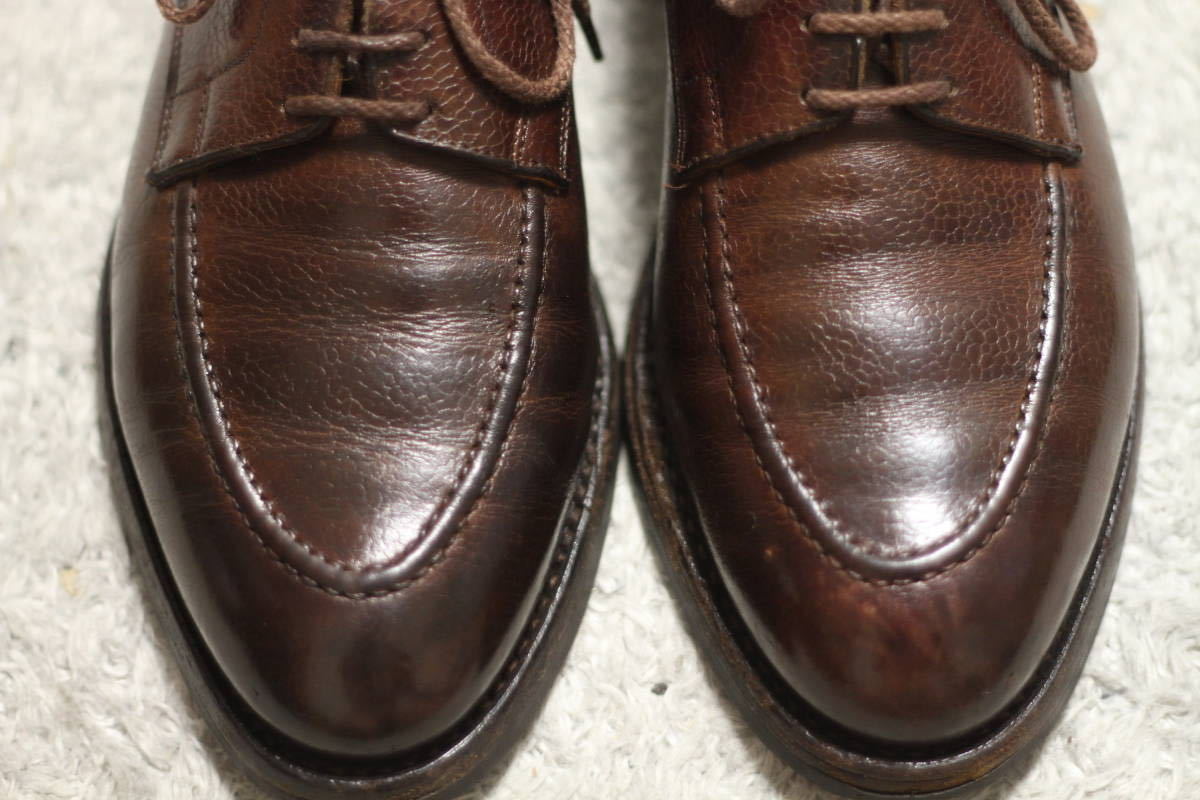 良品】CROCKETT & JONES Uチップ グレインレザー ONSLOW 6.5E 