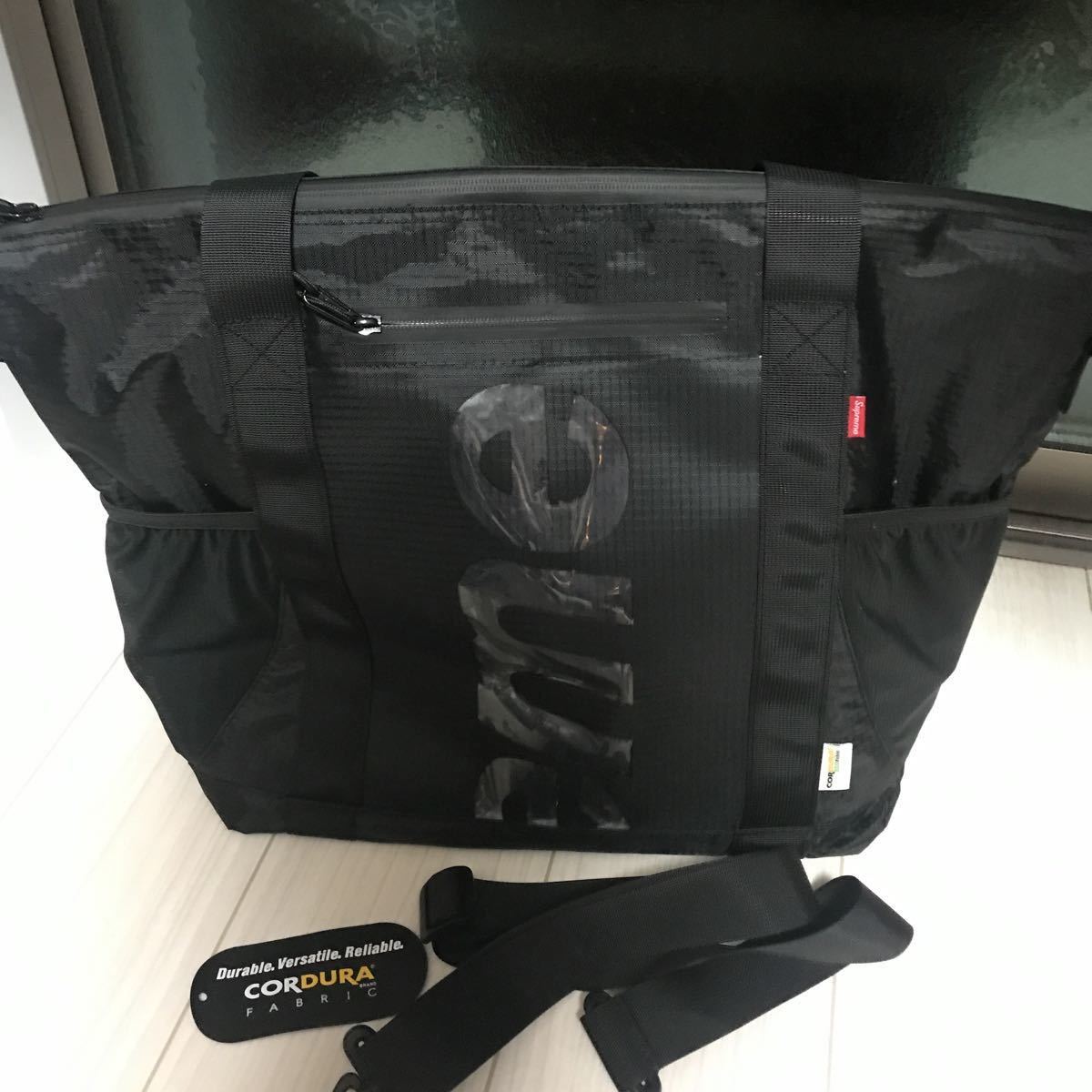 Supreme Zip Tote Bag 2021SS Black シュプリーム ジップ トートバッグ