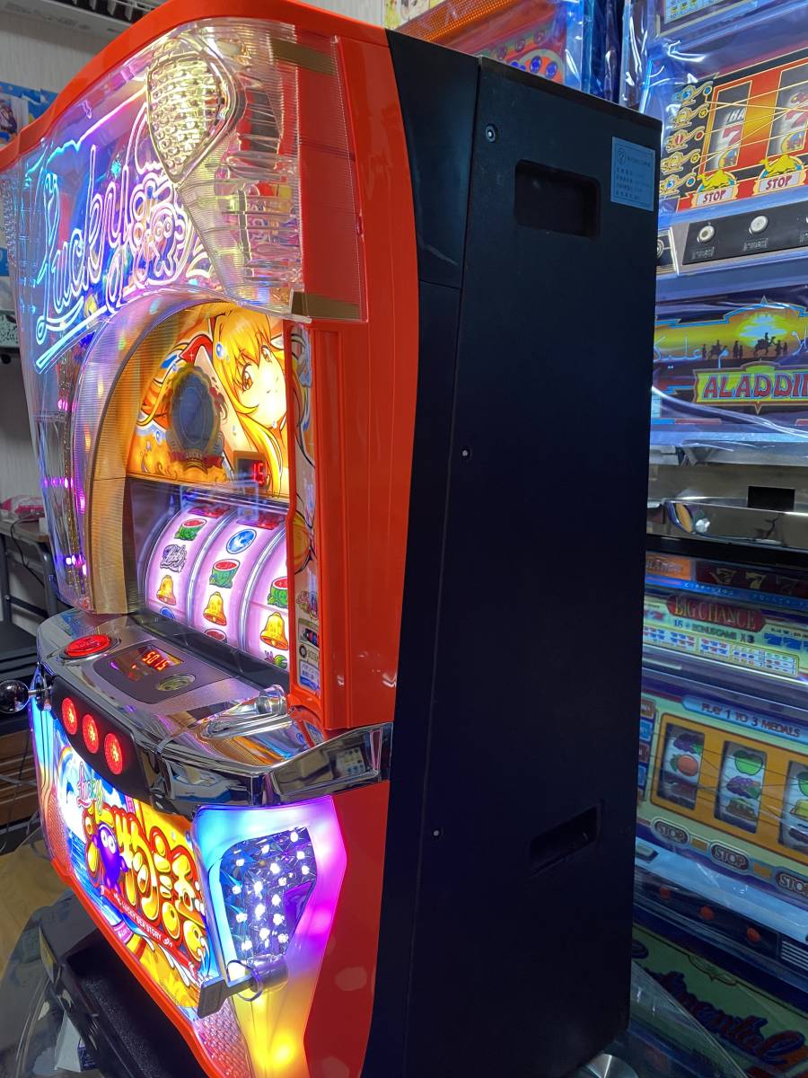 ☆ S lucky 海物語☆ 超美品☆不要機付き☆スロット実機☆パチスロ実機