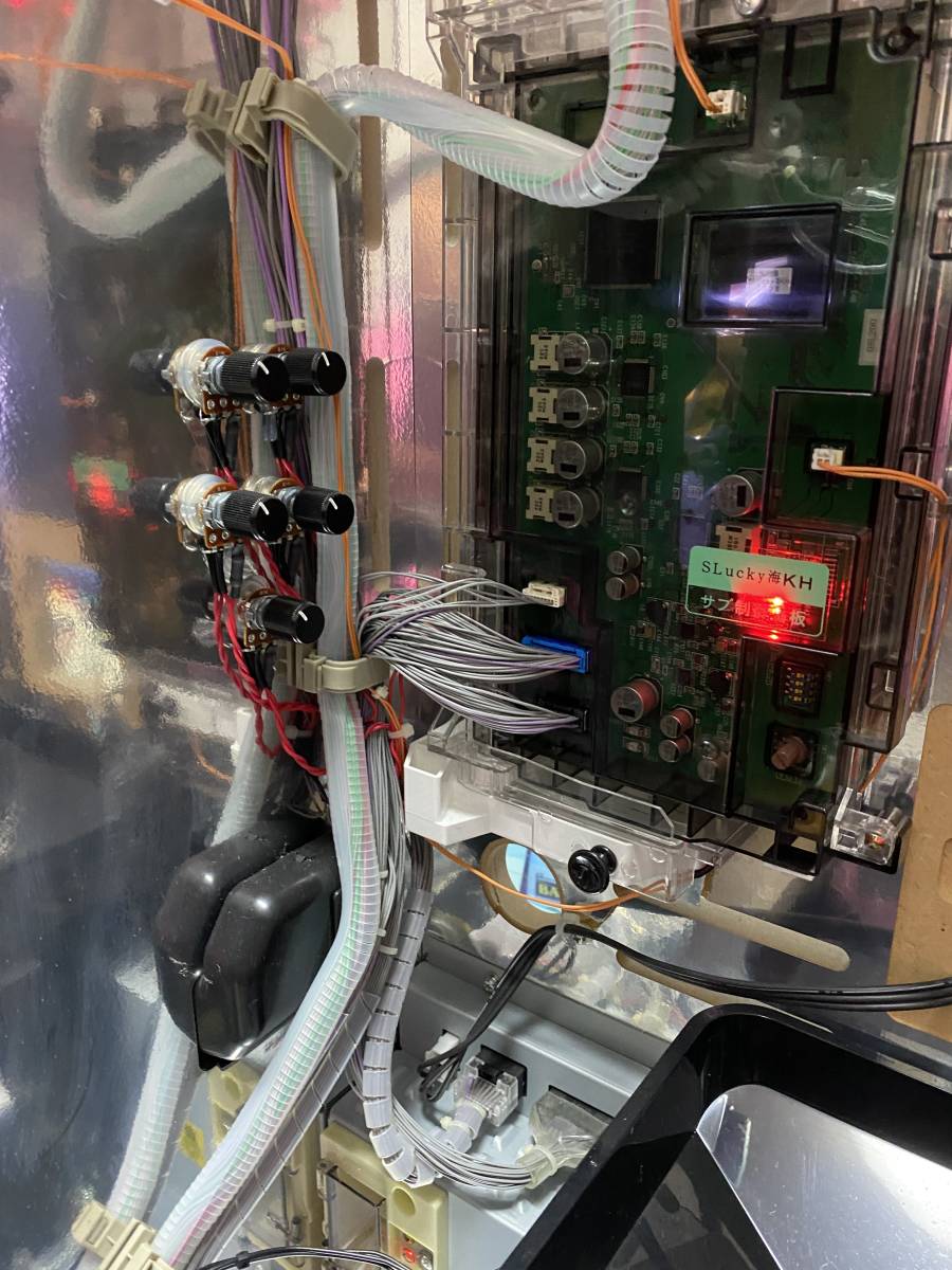 ☆ S lucky 海物語☆ 超美品☆不要機付き☆スロット実機☆パチスロ実機