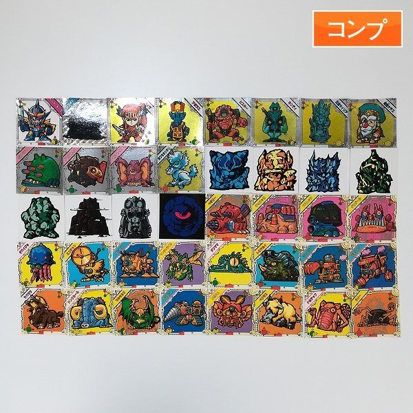 sD852o [当時物] FUJIYA 不二家 銀河伝説 バトラーの聖剣 全40種