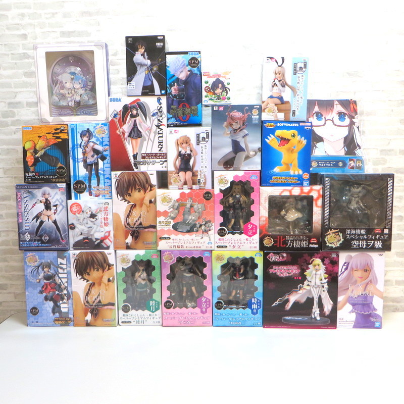 【新品，爆買い】 1円スタート フィギュア 26個 まとめ 鬼滅の刃 艦これ 呪術回戦 セガサターン デジモンアドベンチャー Fate 転スラ EXQ W8219(コミック、アニメ)｜売買されたオークション情報、yahooの商品情報を その他