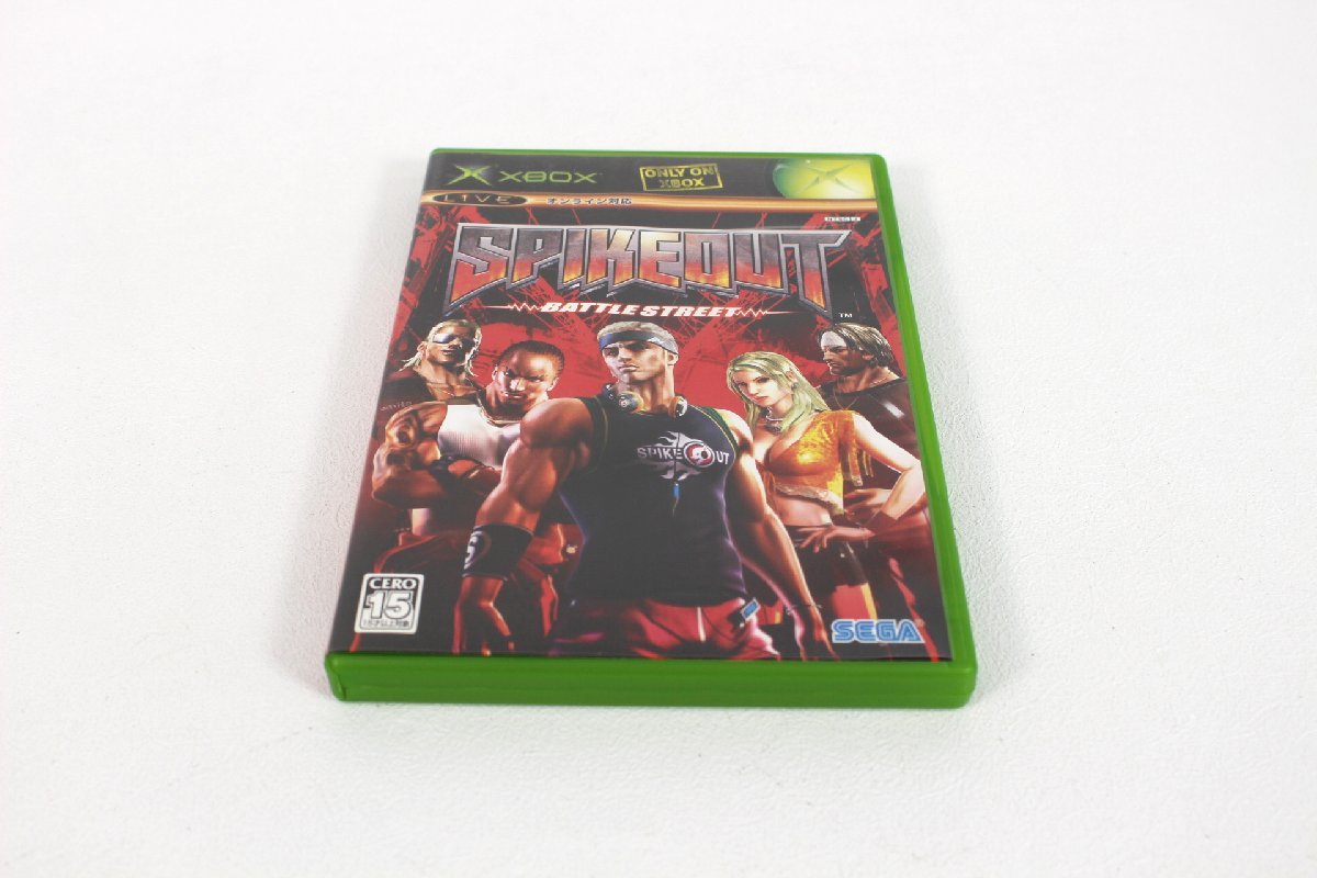 ■現状品■ XBOXソフト 「SPIKEOUT BATTLE STREET」 V3M-00001/セガ　傷み (2753528)