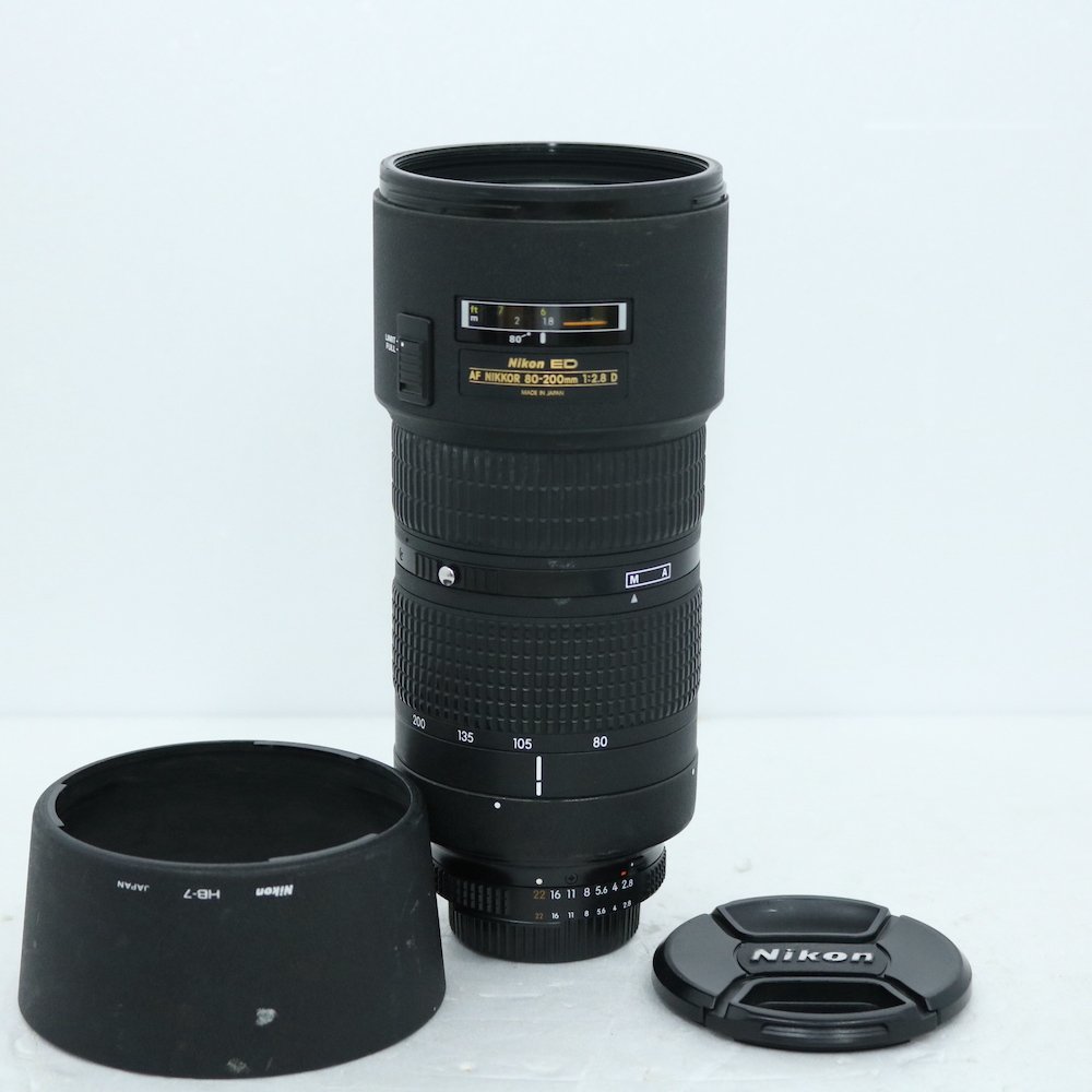 レンズ(ズーム) Nikon AF Nikkor 80-200mm f/2.8D #3383 Nikon/ニコン AF NIKKOR 80-200mm F2.8 D ED III型 望遠 ズームレンズ F