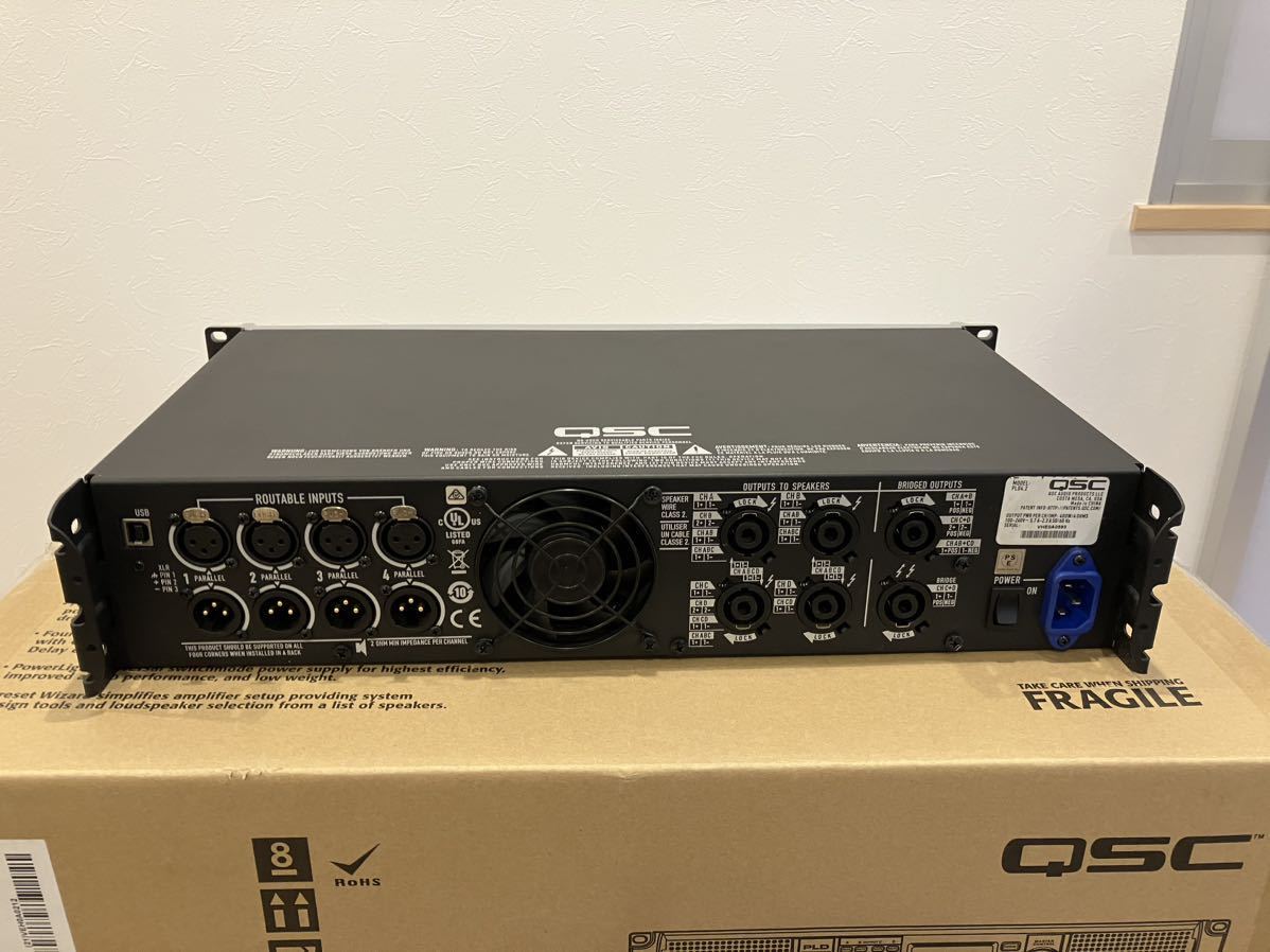 QSC パワーアンプ PLD4.2 PLD 4.2 4ch Amplifier 〈管理番号:K230529