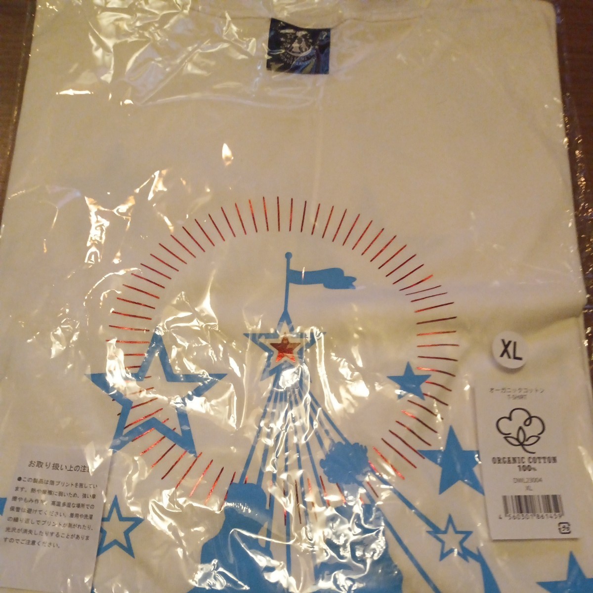 DREAMS COME TURE Tシャツ XLサイズ オーガニックコットン 