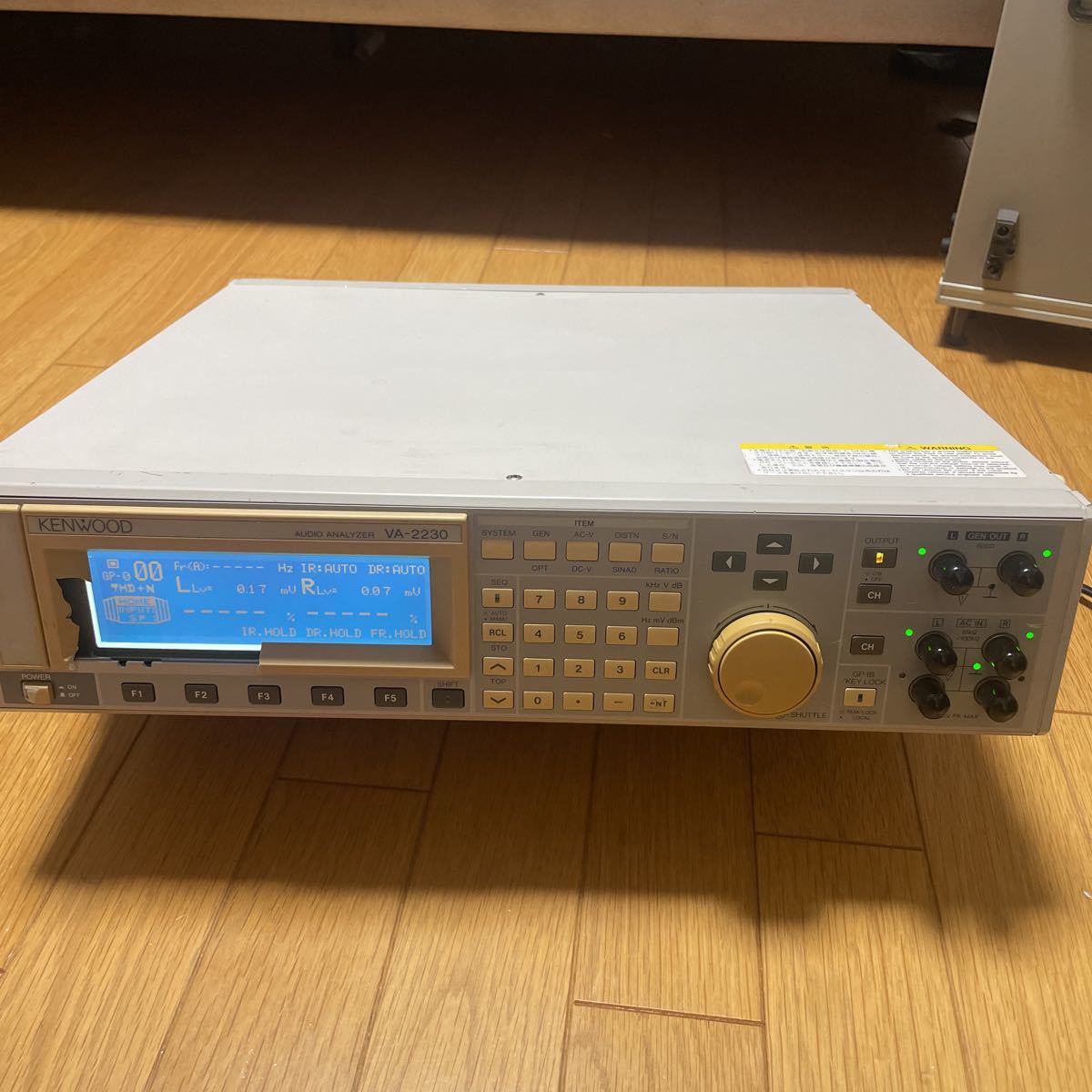 KENWOOD/Texio　VA-2230 オーディオアナライザ KENWOOD VA-2230 AUDIO ANALYZER Audio Analyzer KENWOOD Signal TEXIO