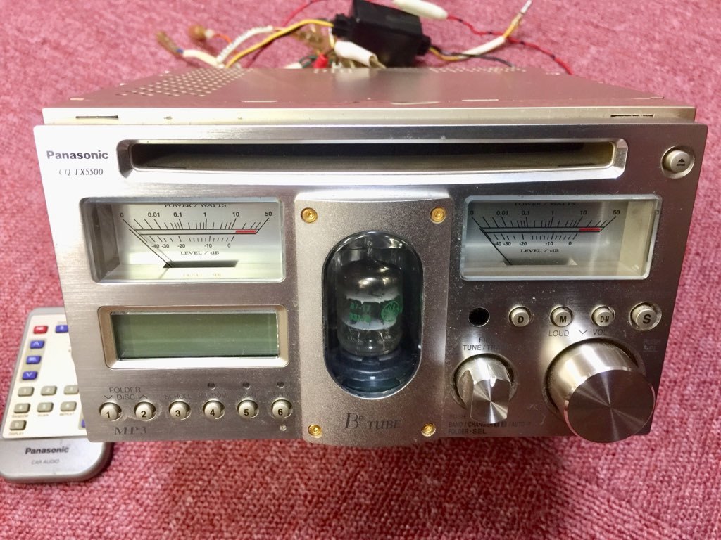 ★★Panasonic パナソニック CQ-TX5500 真空管CDプレイヤー★★