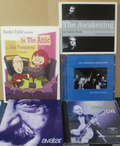 Pete Townshend / Avatar UK盤 3枚組CD+CD-ROM WHOのPETEの出にくいアルバム【UK＋US CDs + DVD + CD-ROM】ピート・タウン