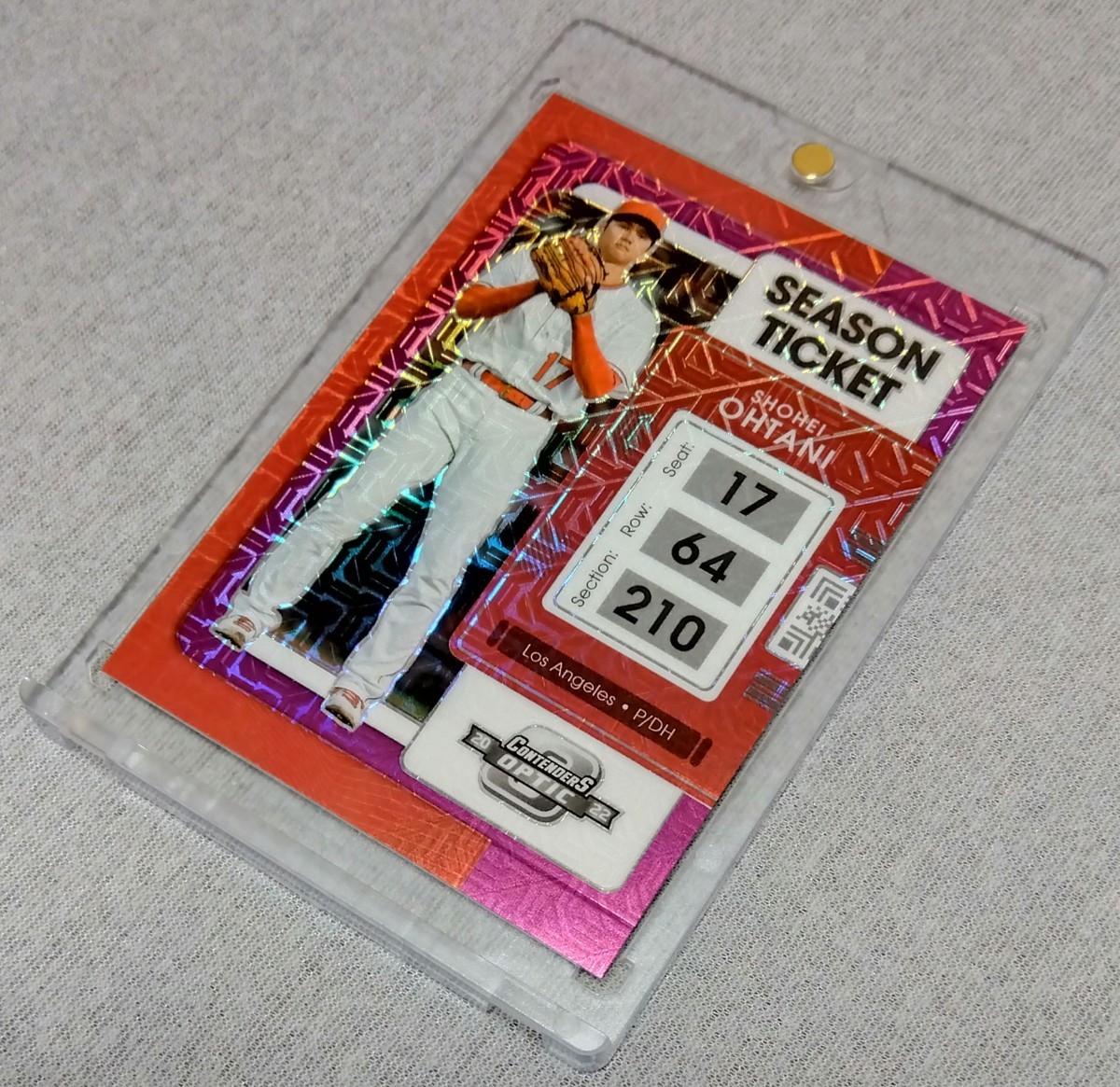 99枚限定】MLBカード， 大谷翔平(SHOHEI OHTANI)， PANINI， PRIZM 