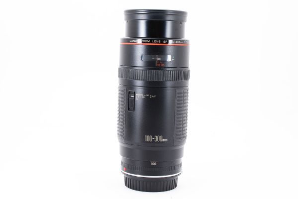 CANON EF 100-300mm f5.6 Zoom FD Lens w⁄ Cap ⁄Hood & Case