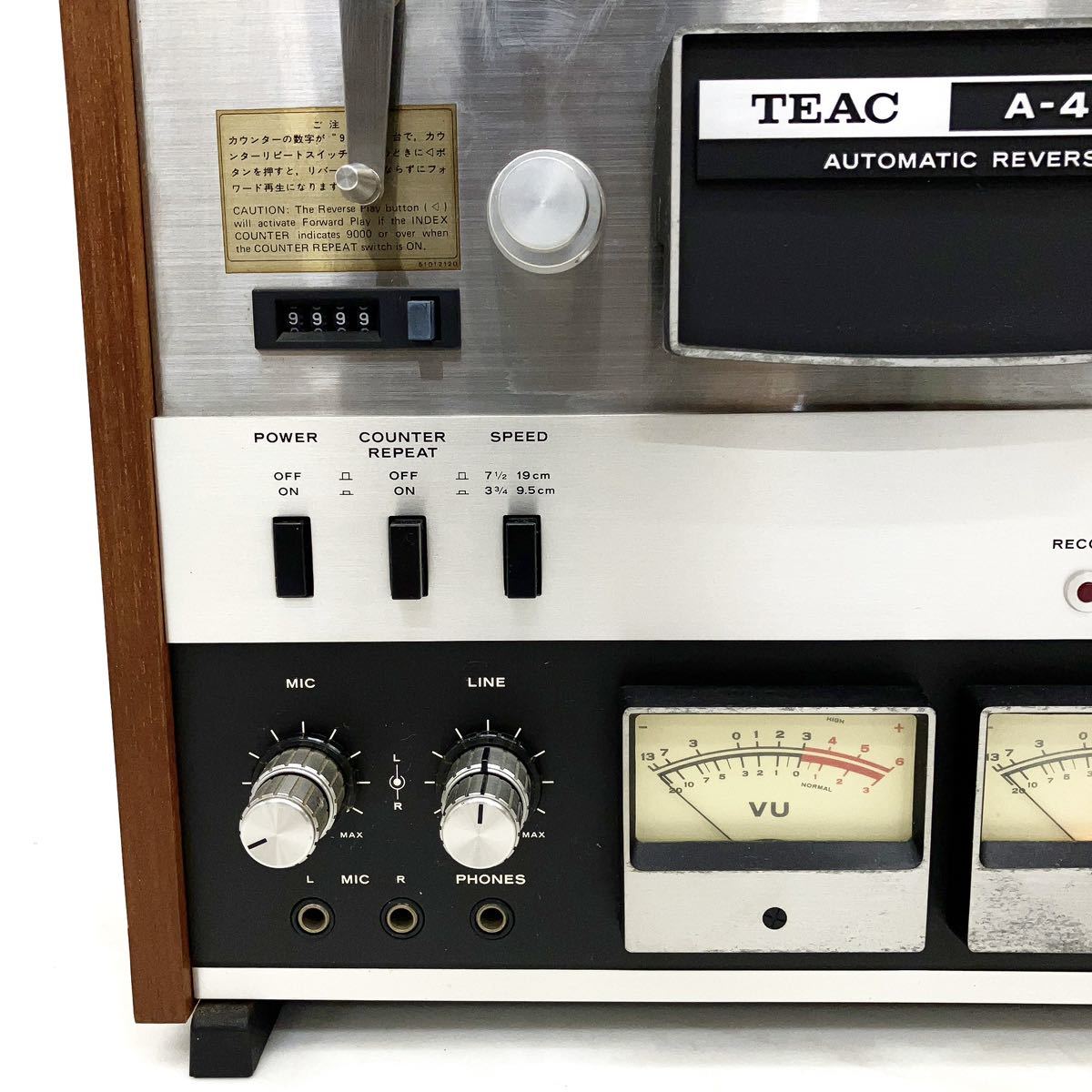 TEAC ティアック オープンリールデッキ A-4300SX 50Hz仕様 ∩ 661D9-3
