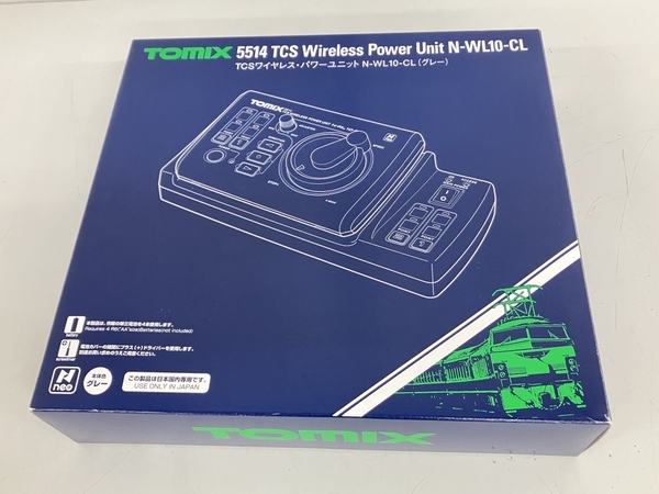 TOMIX 5514 TCSワイヤレス・パワーユニット N-WL10-CL(グレー) 中古 美