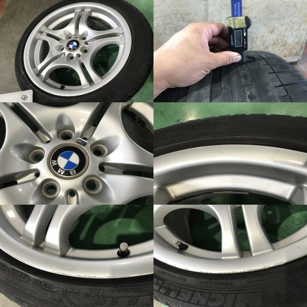 ☆GH-AV22 BMW 320i E46 純正 17インチ ホイール 4本 F:17×7.5J ＋41 