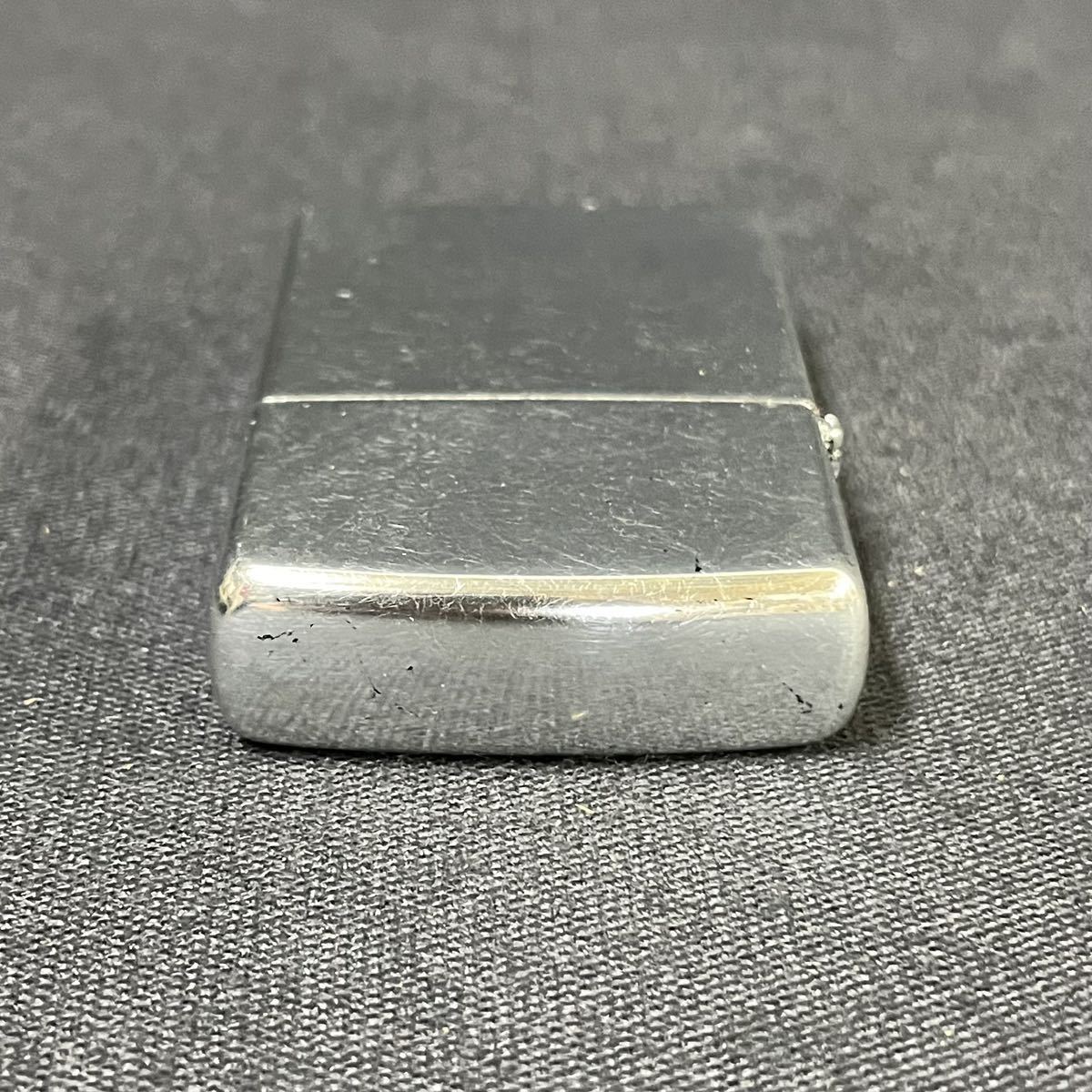未使用】③ ZIPPO ジッポー 純銀箔 プレーン 2003年製 木箱付き 未使用】③ ZIPPO ジッポー 純銀箔 プレーン 2003年製 木箱付き